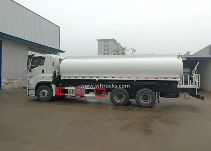 10 tyre ISUZU GIGA 20 ton water supply tanker