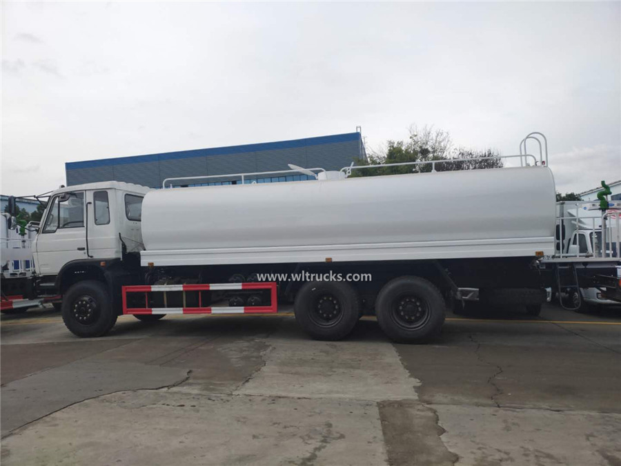 10 wheel Dongfeng 20000 liters water bowser tanker