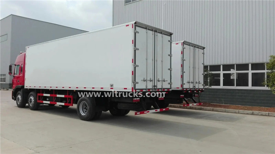 10 wheel JAC GALLOP 9.5meters cooling box truck