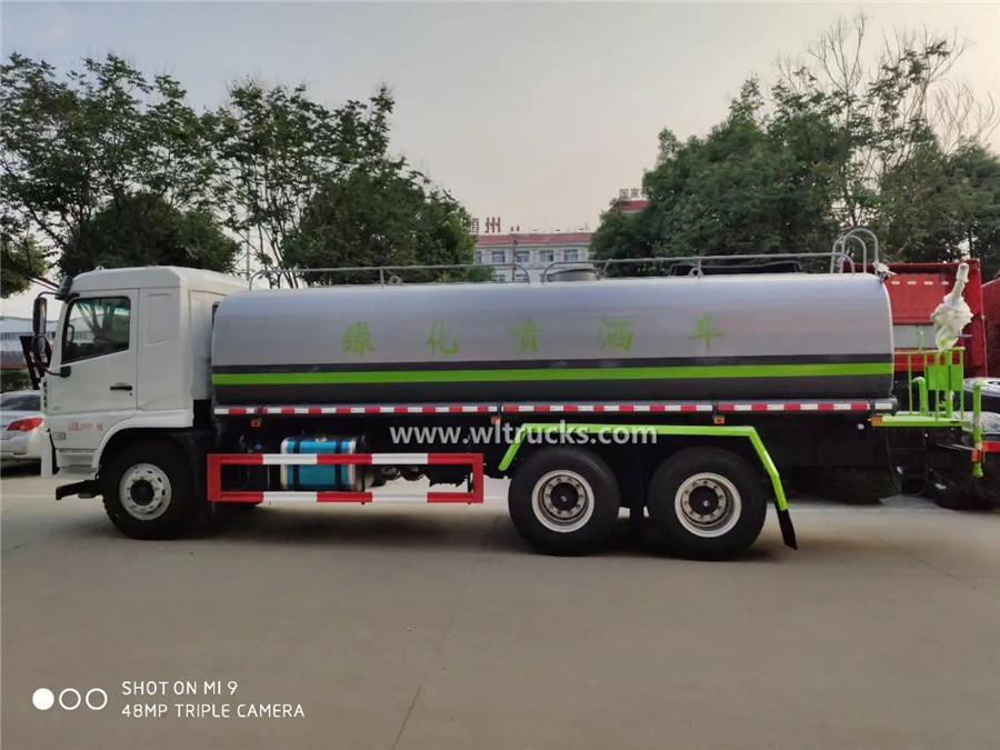 10 wheel Shacman Xuande X6 20000L water supply trucks