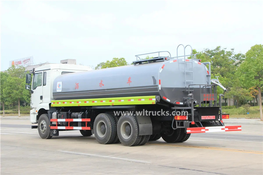 10 wheeler Shacman Delong M3000 5000gallon water tank vehicle