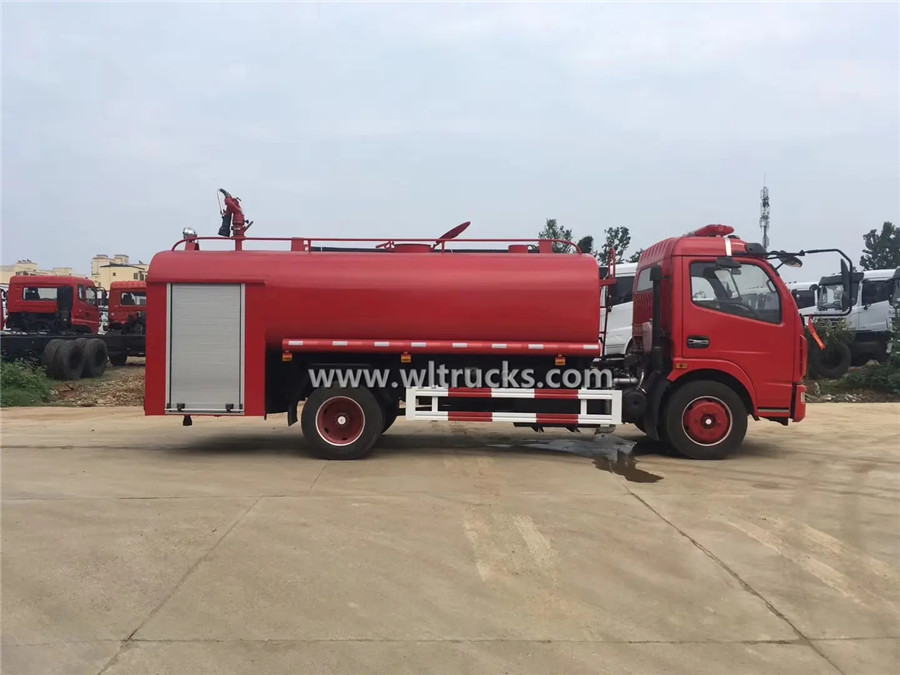 Dongfeng 6m3 fire fighting water pump truck