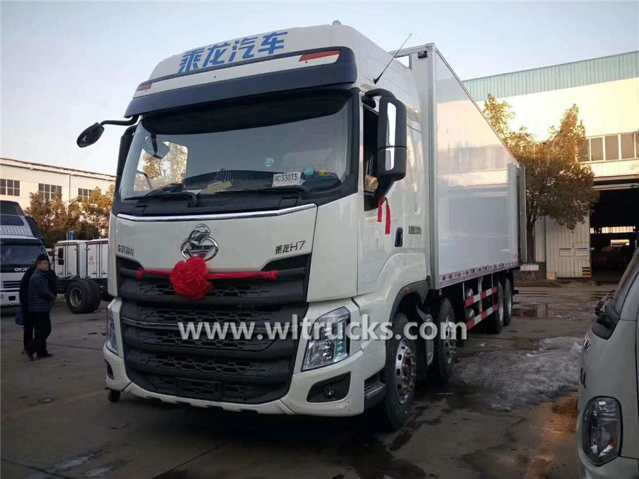 12 tire DFLZ 30 ton refrigerated vehicle