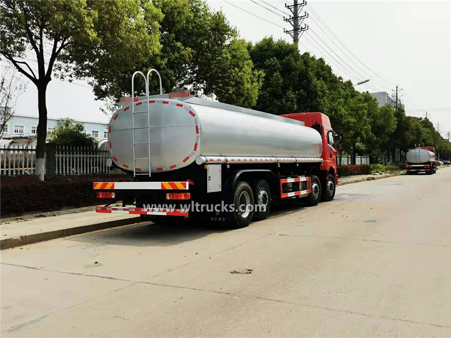 12 tire FAW 25000L water bowser tanker