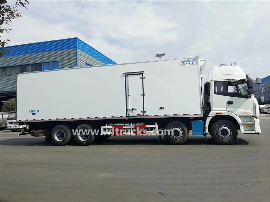 12 tyre Foton Auman 30t refrigerator box truck