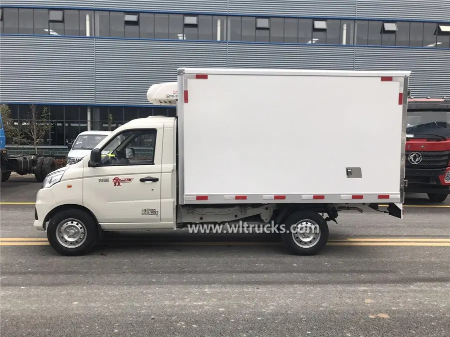 4 tire Foton mini cooling box truck