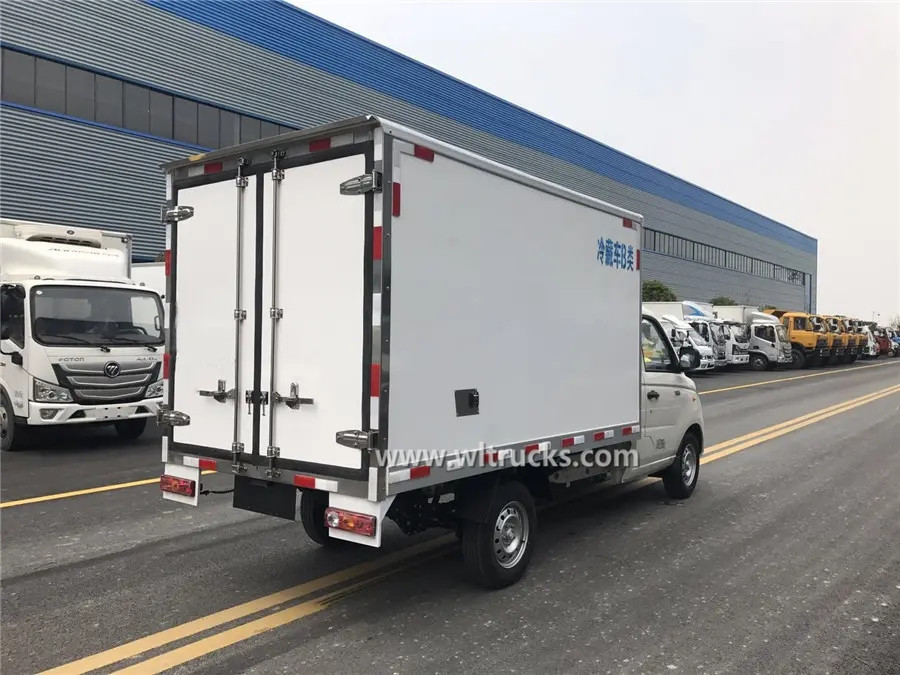 4 tyre Foton mini freezer box truck