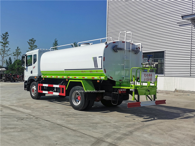 4x2 Dongfeng Duolika 15cbm water cart truck