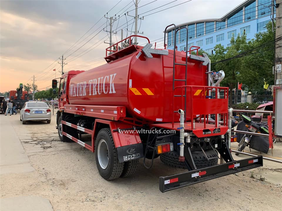 6 tyre ISUZU FTR 4000 gallon water bowser truck