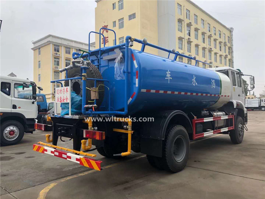 6 tire Sinotruk Steyr 15000L spray water trucks