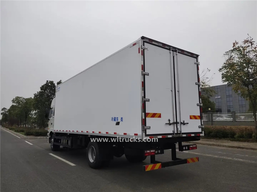 6 wheeler JAC GALLOP 48m3 refrigeration unit truck