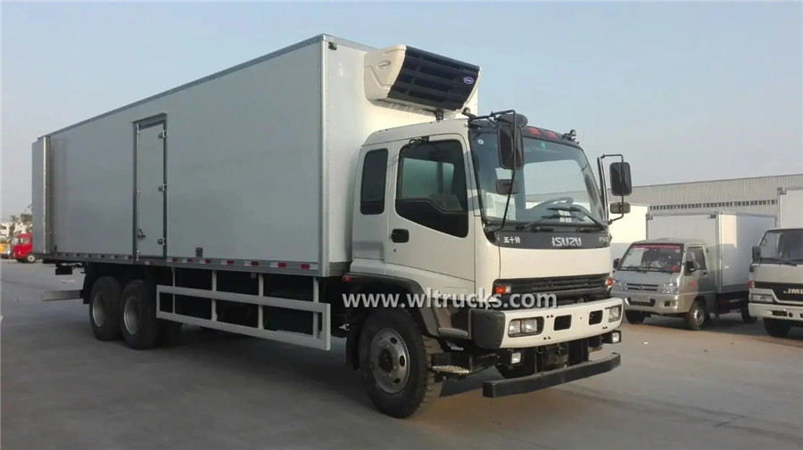6X4 ISUZU FVZ 20 ton refrigeration truck