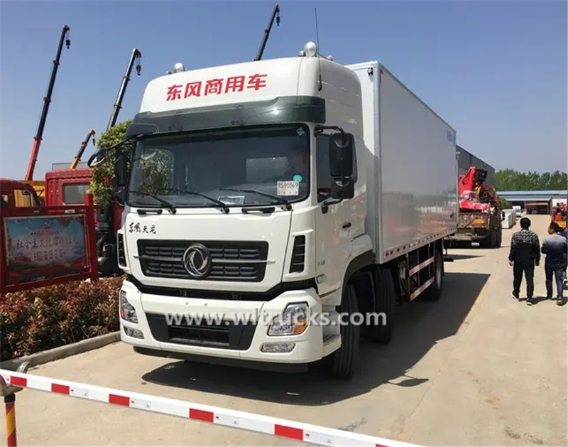 6x2 Dongfeng kinrun 9.6m refrigerated vehicle