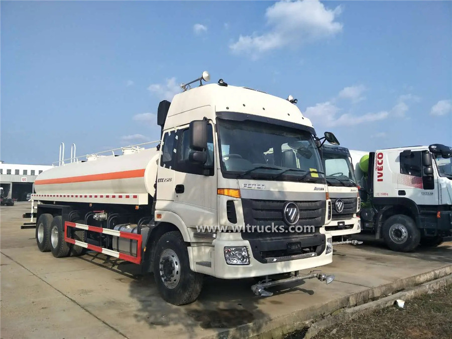 6x4 Foton Auman 5000 gallon water truck