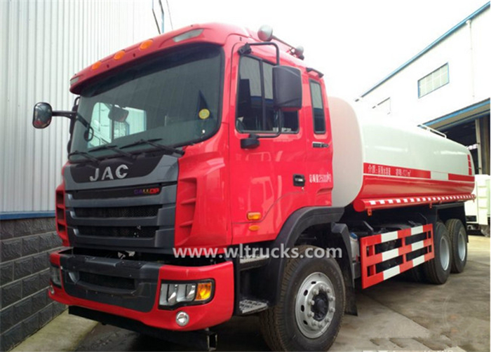 6x4 JAC 20000L construction water truck