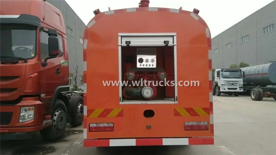 6x6 Dongfeng 12m3 fire water truck