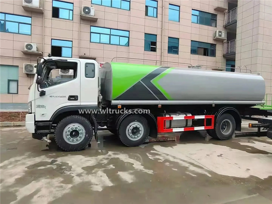 8 tyre Foton Rowor 5000 gallon water sprinkler truck