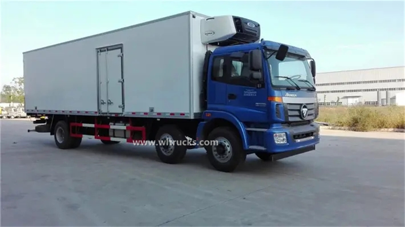 8 wheel Foton auman cooling van truck