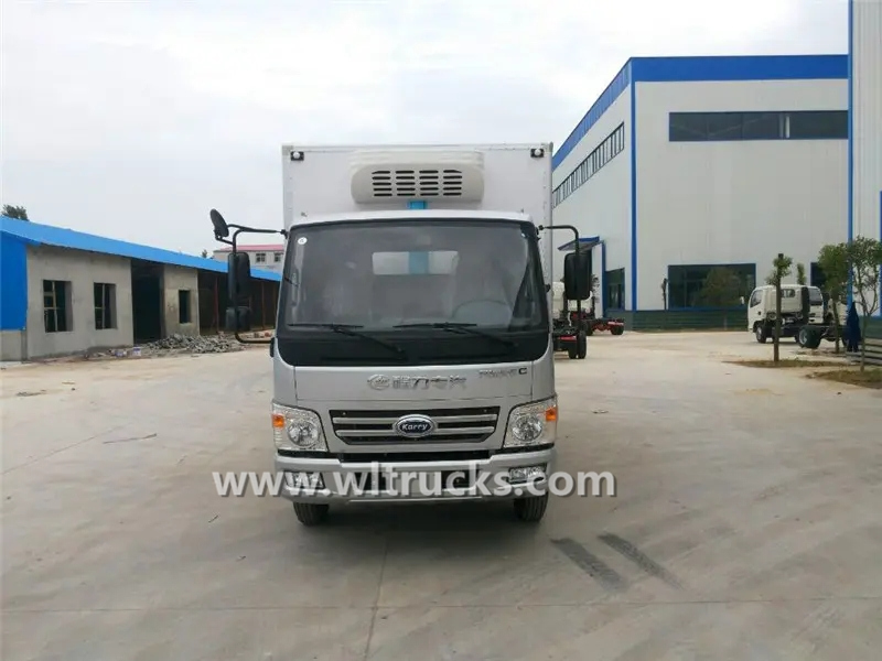 Chery Karry 3t meat hook refrigerator truck