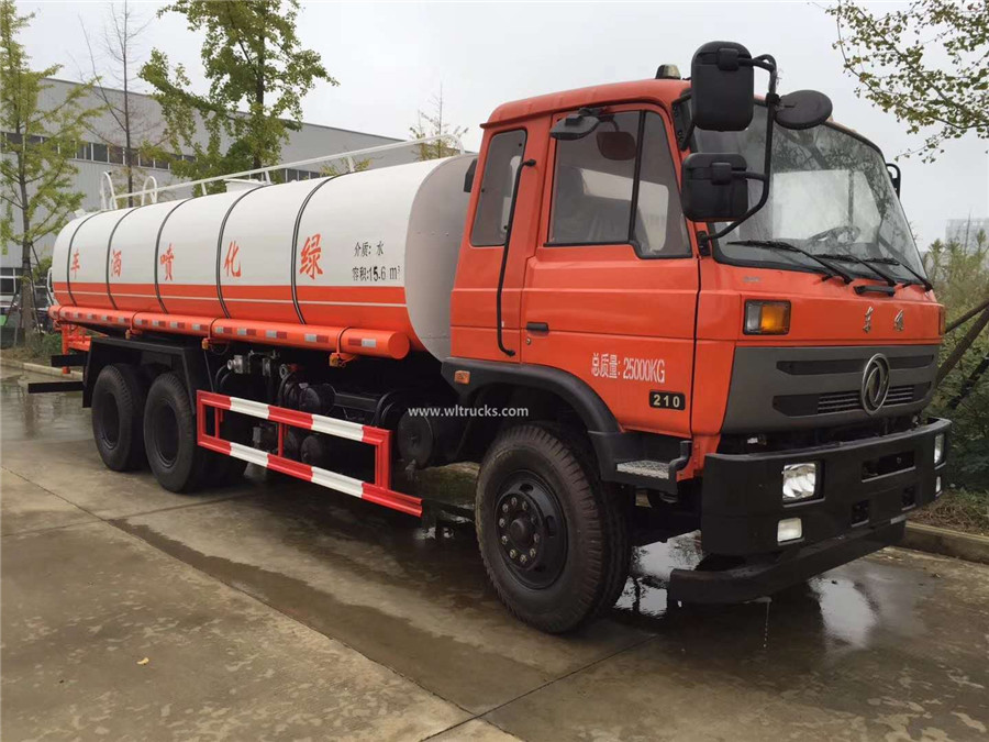 DFAC 20000l stainless steel potable water trucks