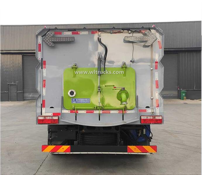 DFAC 8 ton electric washing and sweeping truck
