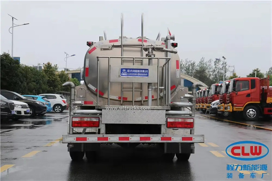 Dongfeng 1000 gallon electric Aluminum water car