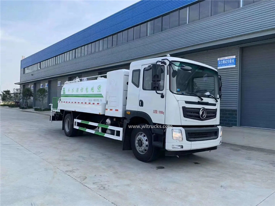 Dongfeng 12000 liters electr water truck