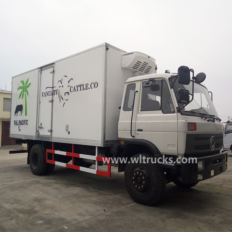 Dongfeng 153 model 12t mobile fridge truck