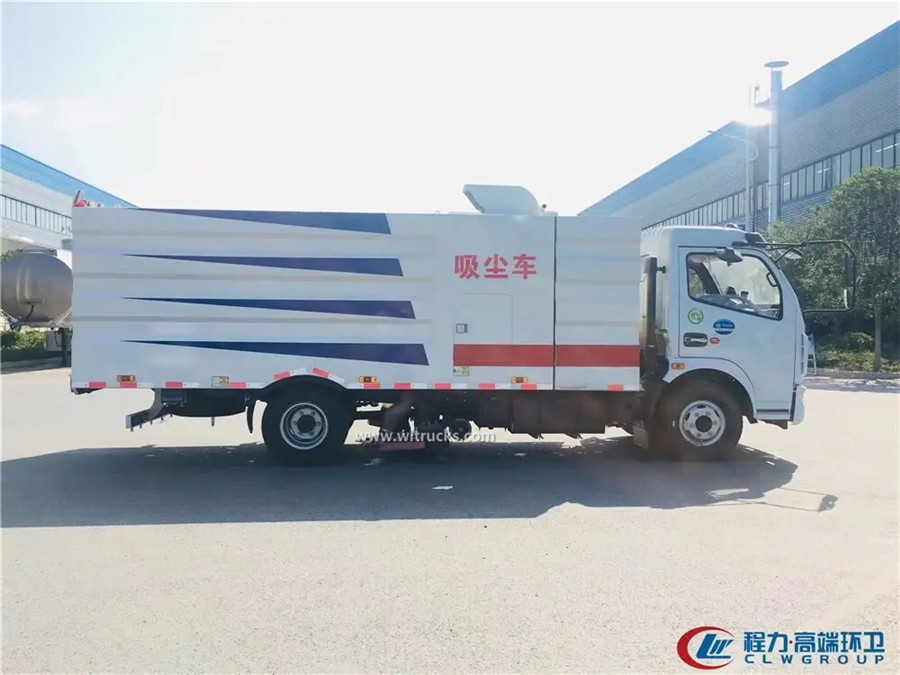 Dongfeng 8cbm vacuum road sweeper