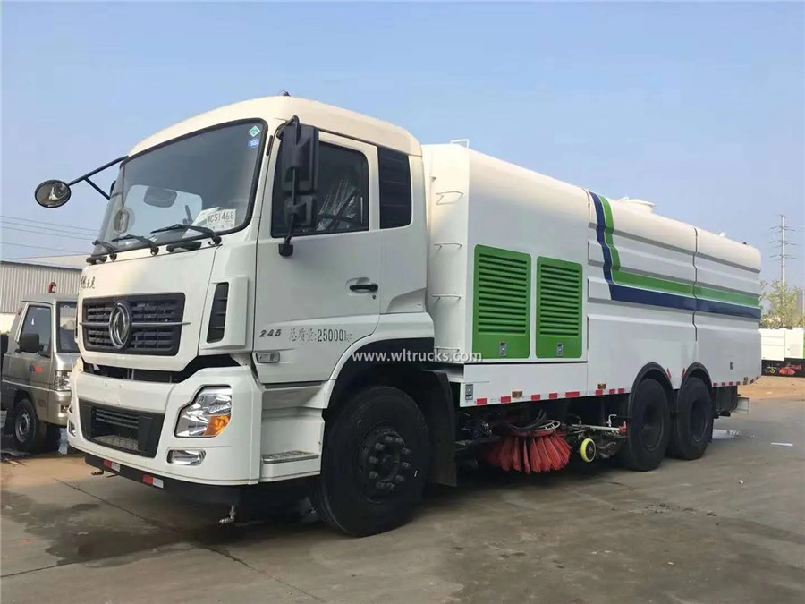 Dongfeng Kinland 22m3 industrial sweeping machine