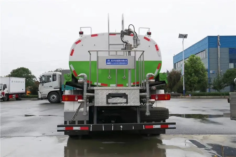 Dongfeng Kinrun 10 cubic meters electric water supply trucks