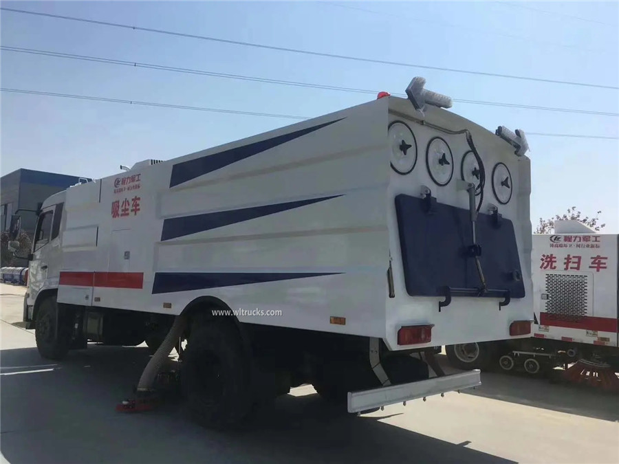 Dongfeng Kinrun 10 ton vacuum street sweeper