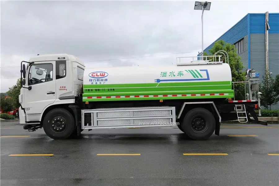 Dongfeng Kinrun 10000 liters electric sprinkler truck