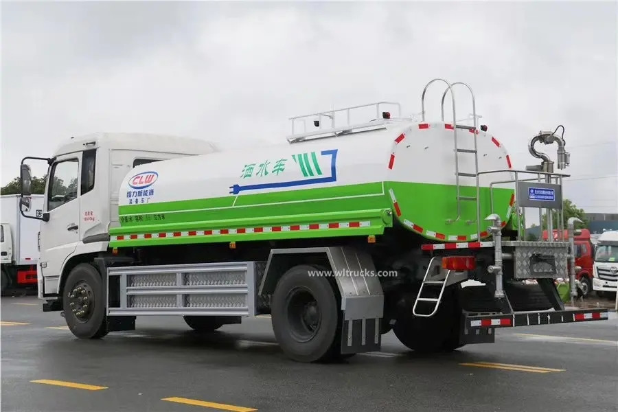 Dongfeng Kinrun 10cbm electric water bowser tanker