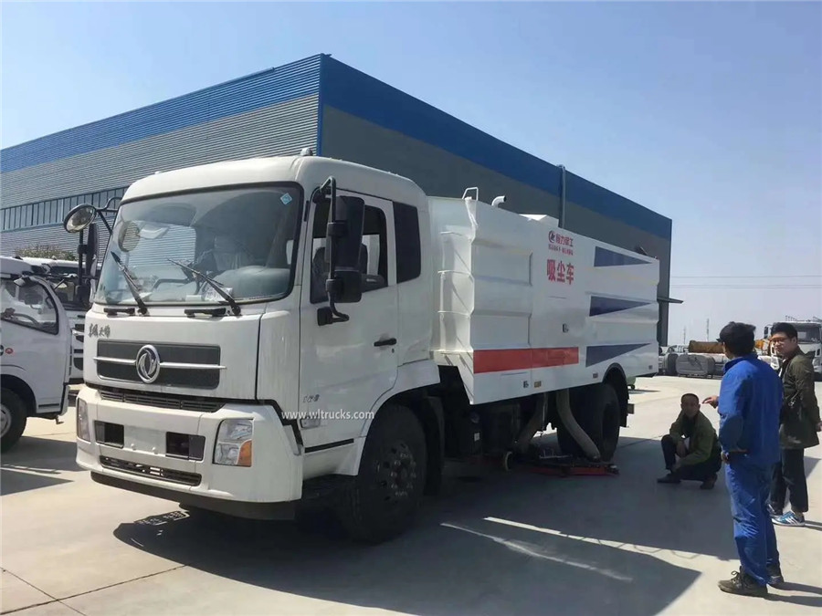 Dongfeng Kinrun 10m3 vacuum road sweeper truck