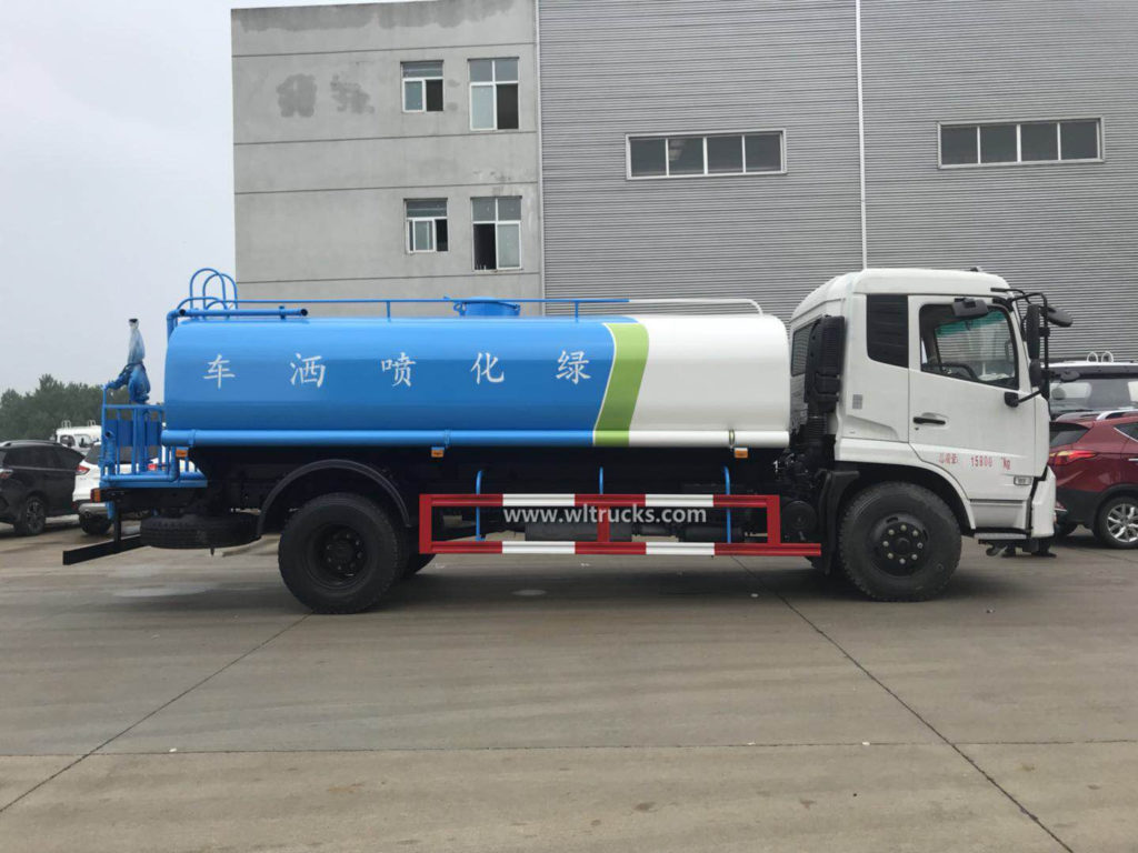 Dongfeng Kinrun 12000 liters water bowser truck