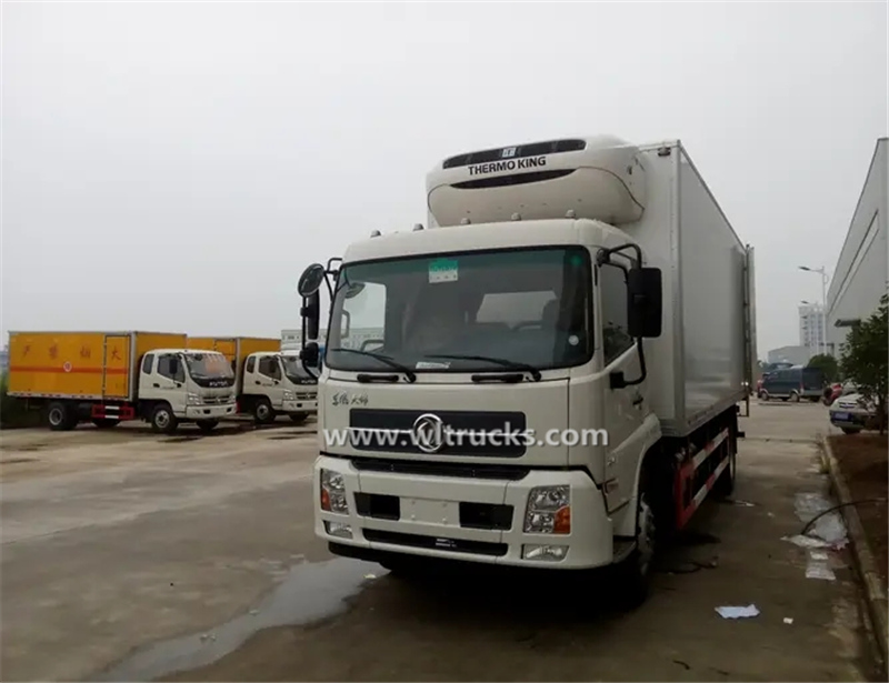 Dongfeng Kinrun 15 ton refrigeration unit truck