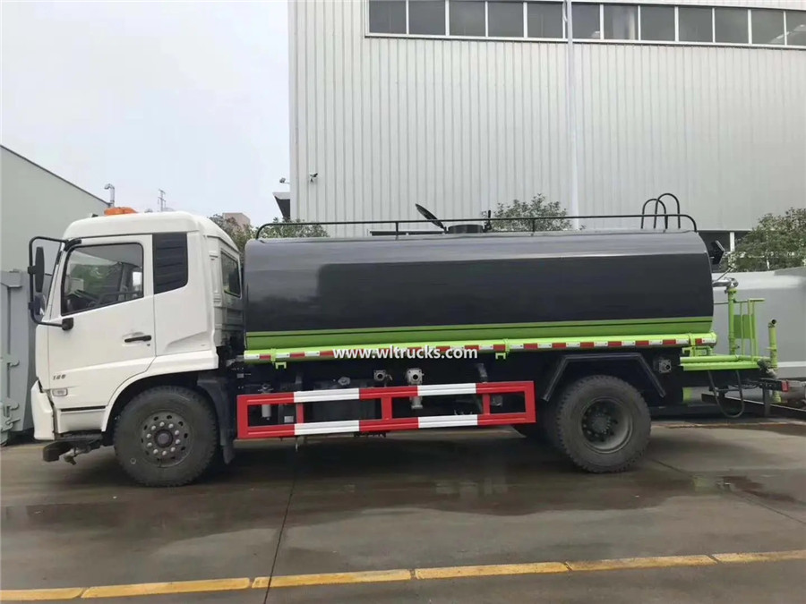 Dongfeng Kinrun 15000 liters water bowser tanker