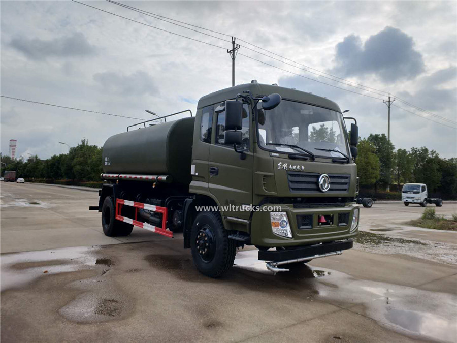 Dongfeng Kinrun 15000L off road water tanker truck