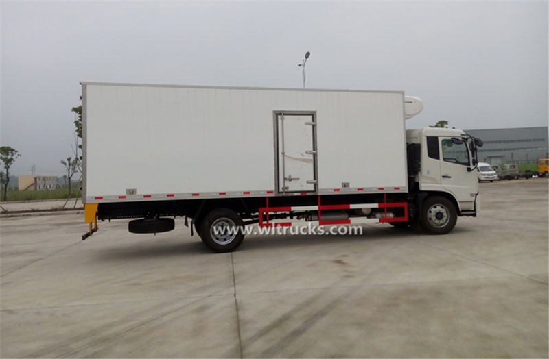 Dongfeng Kinrun 7.6m door refrigerator truck