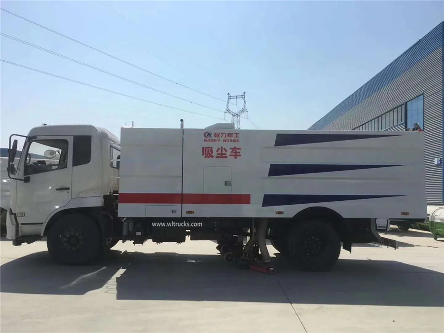 Dongfeng Kinrun 8 ton vacuum street sweeper truckDongfeng Kinrun 8 ton vacuum street sweeper truck