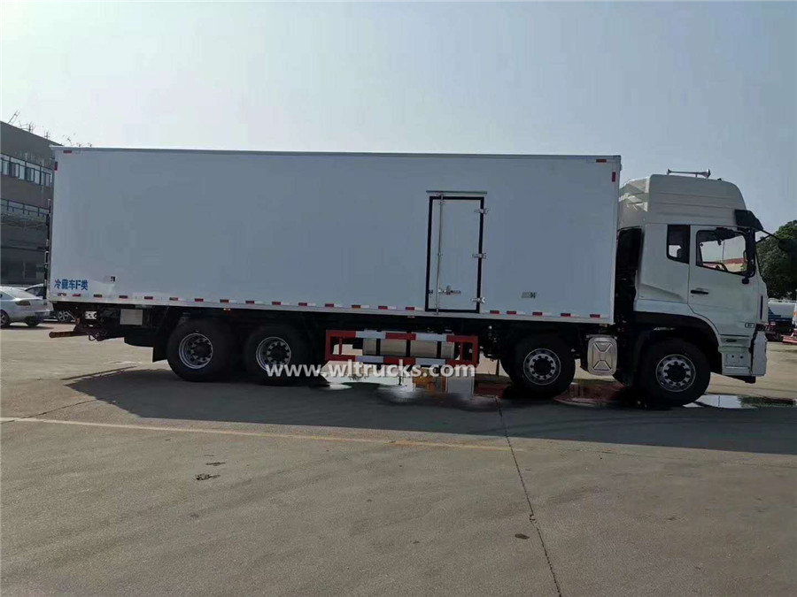 Dongfeng kinland 30t meat transport refrigerated truck