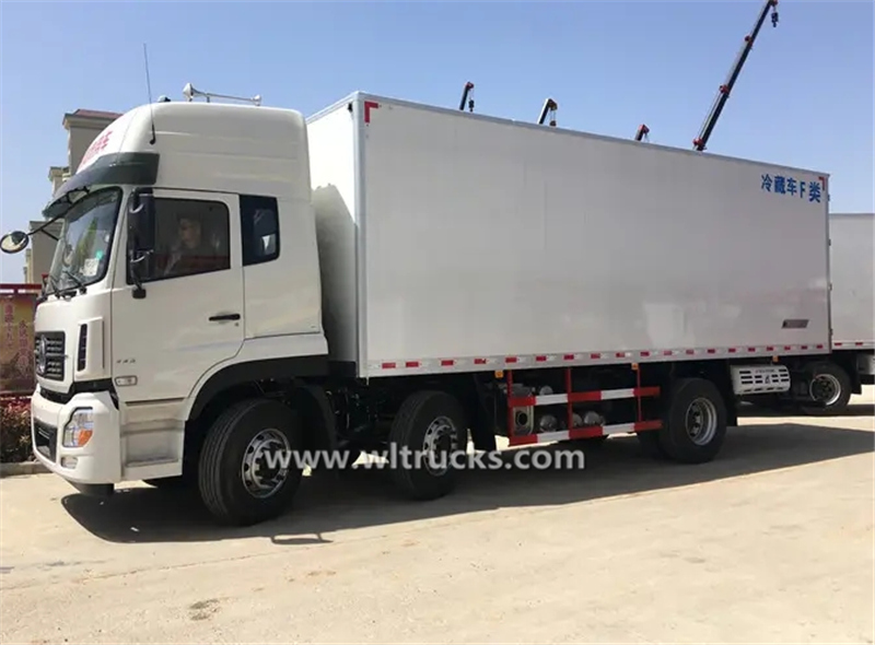 Dongfeng kinrun 20t freezer and refrigerator truck