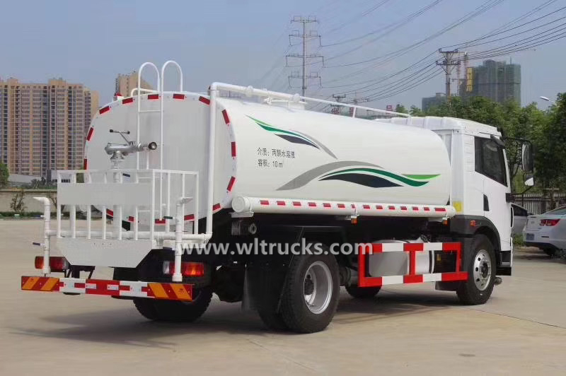 FAW 15 ton water sprinkler truck