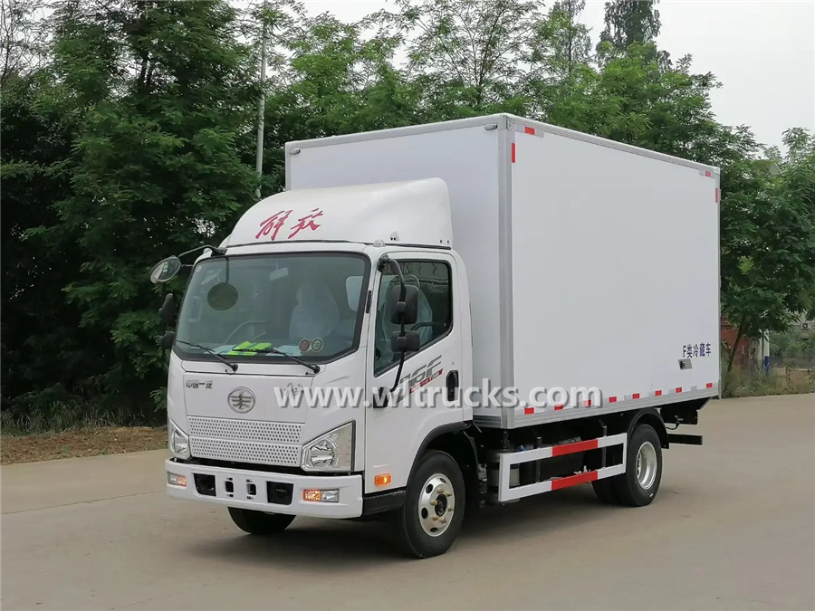 Faw 3 ton refrigerator truck