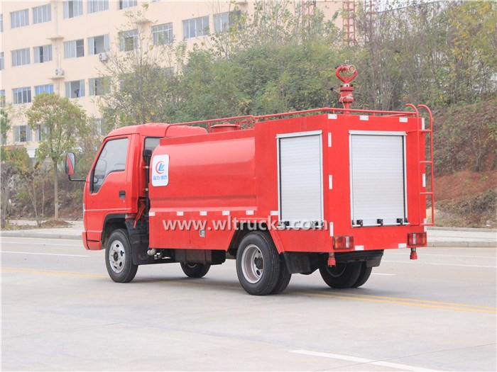 Forland 2 ton mini fire fighting water tank truck