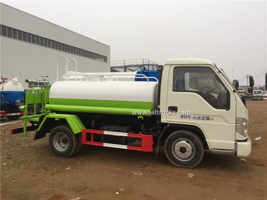 Forland 3000 liters small water tanker truck