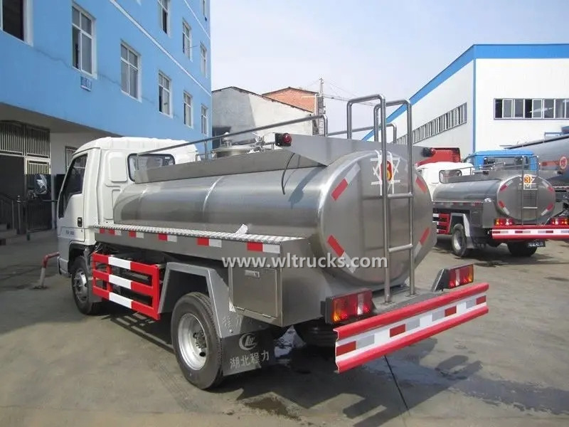 Foton 3 ton drinking stainless steel water truck