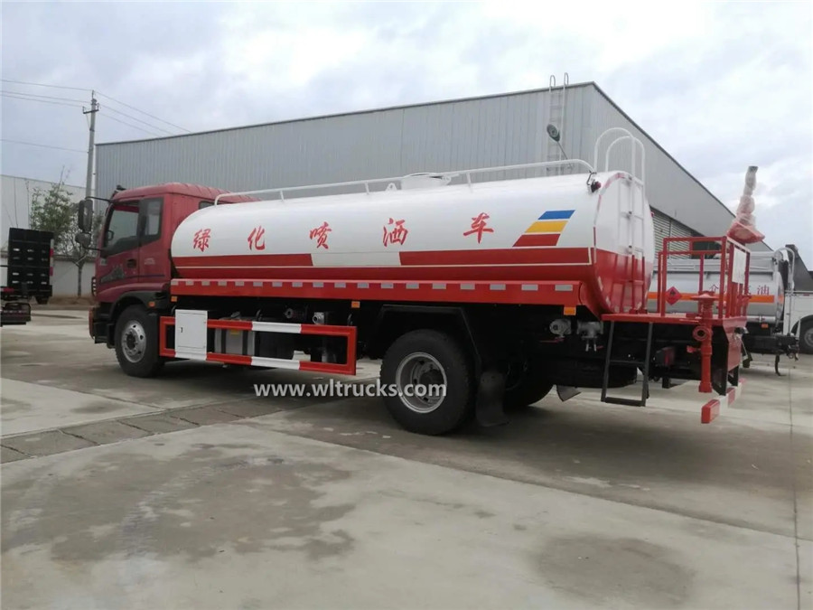 Foton Auman 15 cubic meters spray water trucks