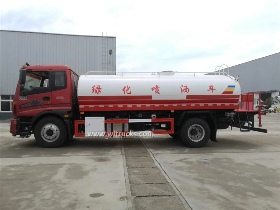 Foton Auman 15000liters water sprinkler truck